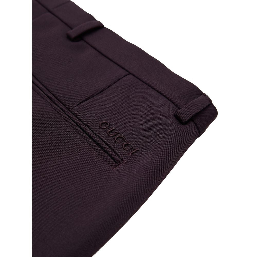 Gucci Bordeaux Wool Jeans Denim GU-978420051448-44