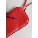 Dolce & Gabbana Red Leather Purse Phone Sling Crossbody Neck Strap Bag BAG4664