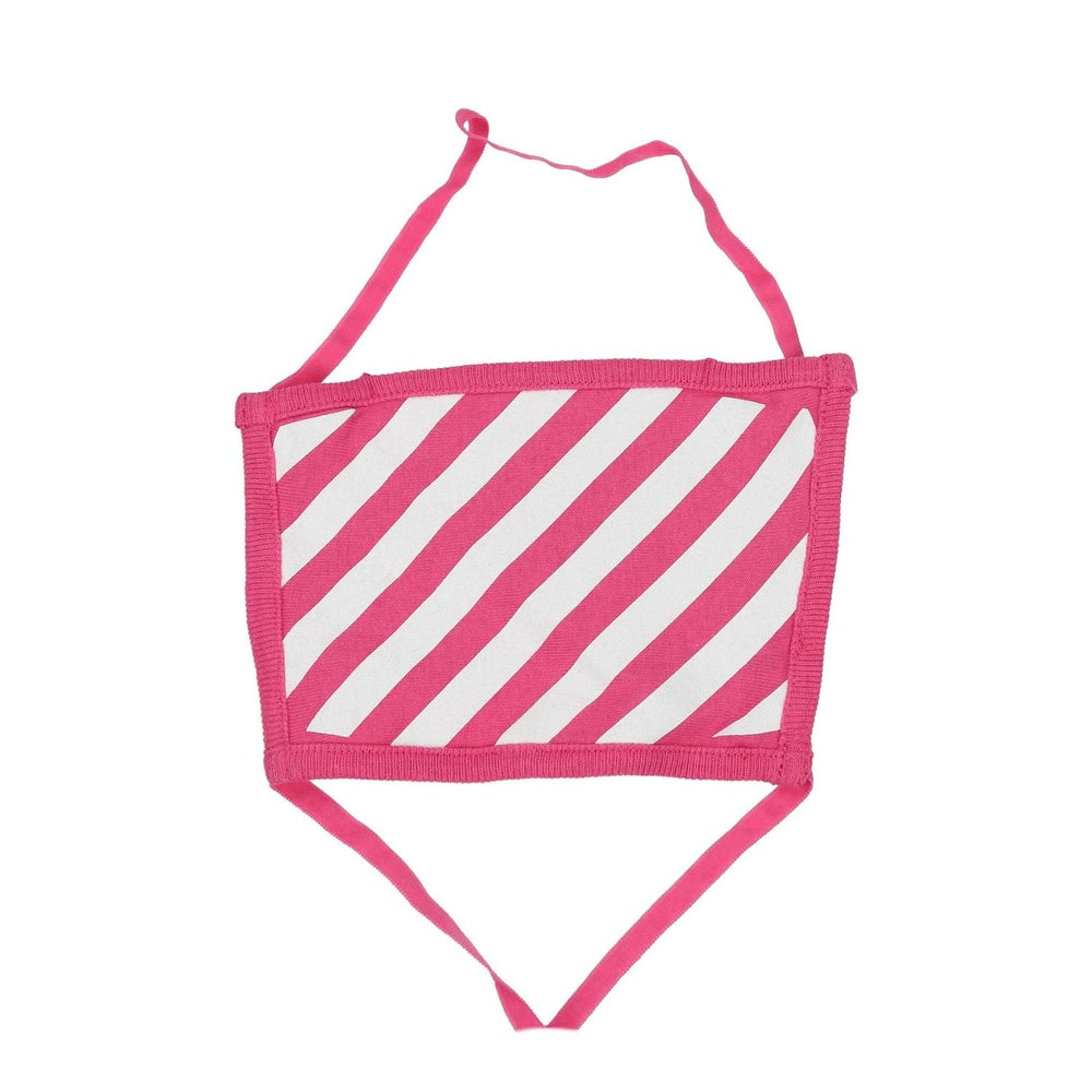 Off-White Pink Cotton Facemasks