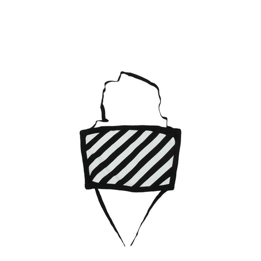 Off-White Black Cotton Facemask 1728,75667636384,Accessories,Black,Facemasks - Other Accessories - Accessories,Men,Men - Accessories,New with tags,Off-White,Other - Men - Accessories,Other Accessories - Accessories