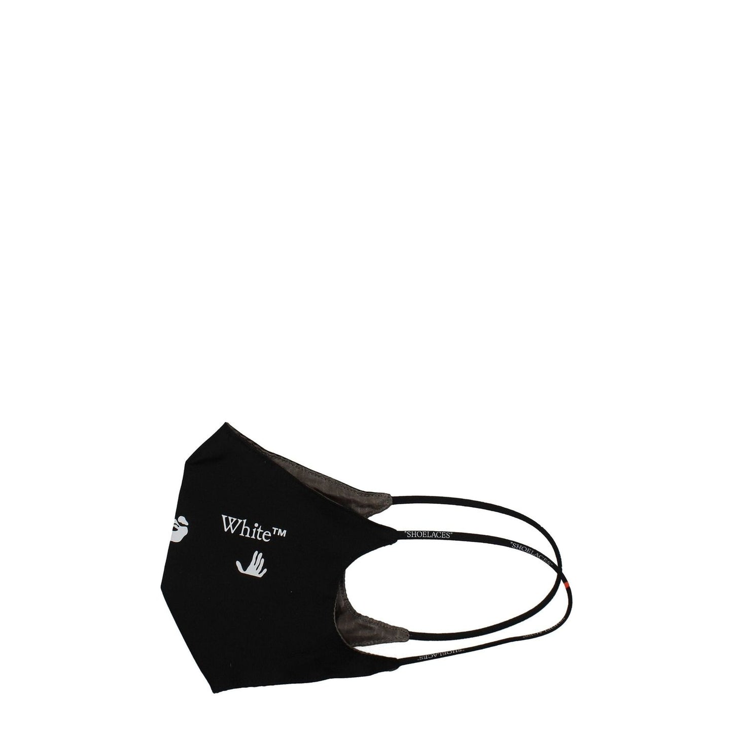 Off-White Black Cotton Facemasks