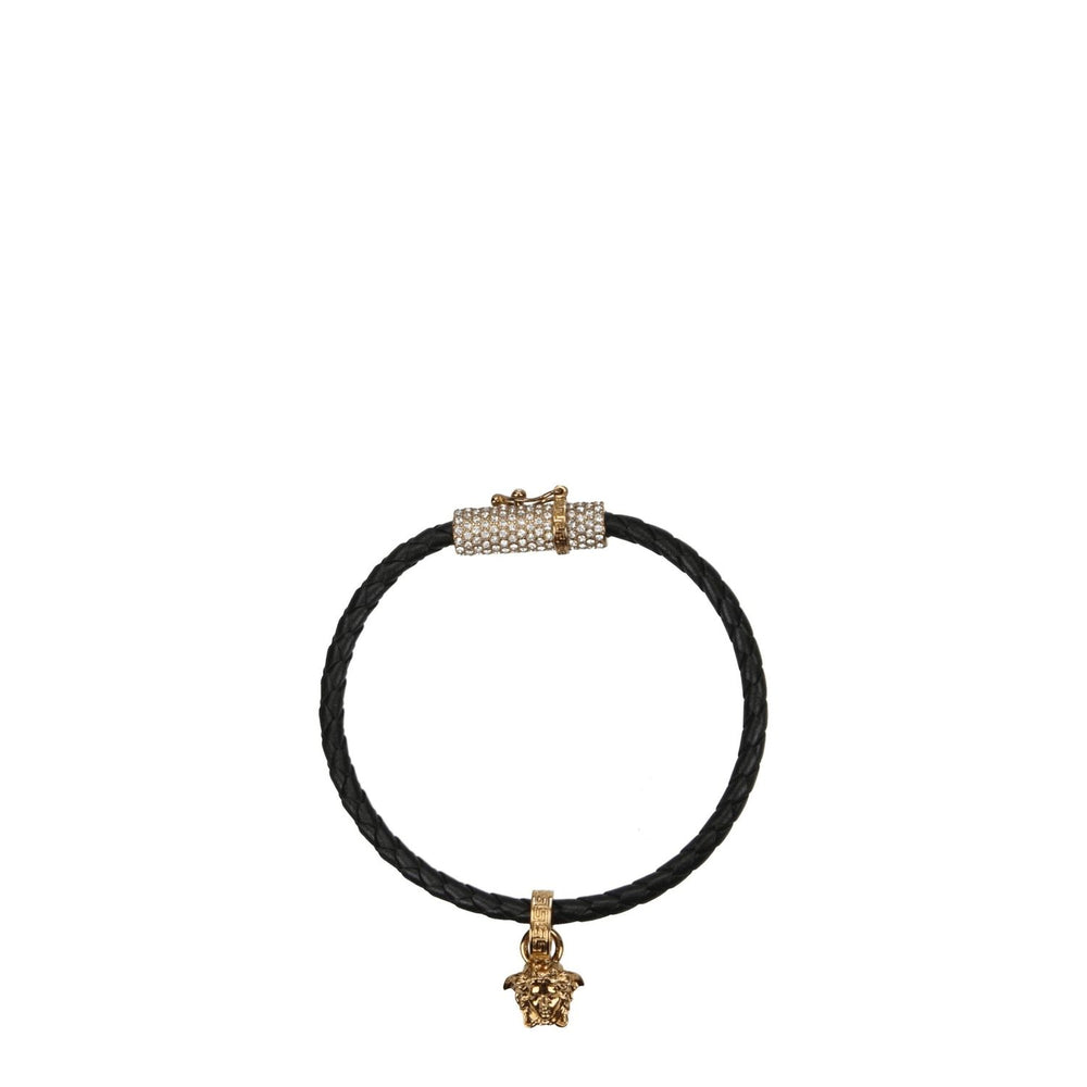 Versace Black Leather Bracelets VE8547389833481BT