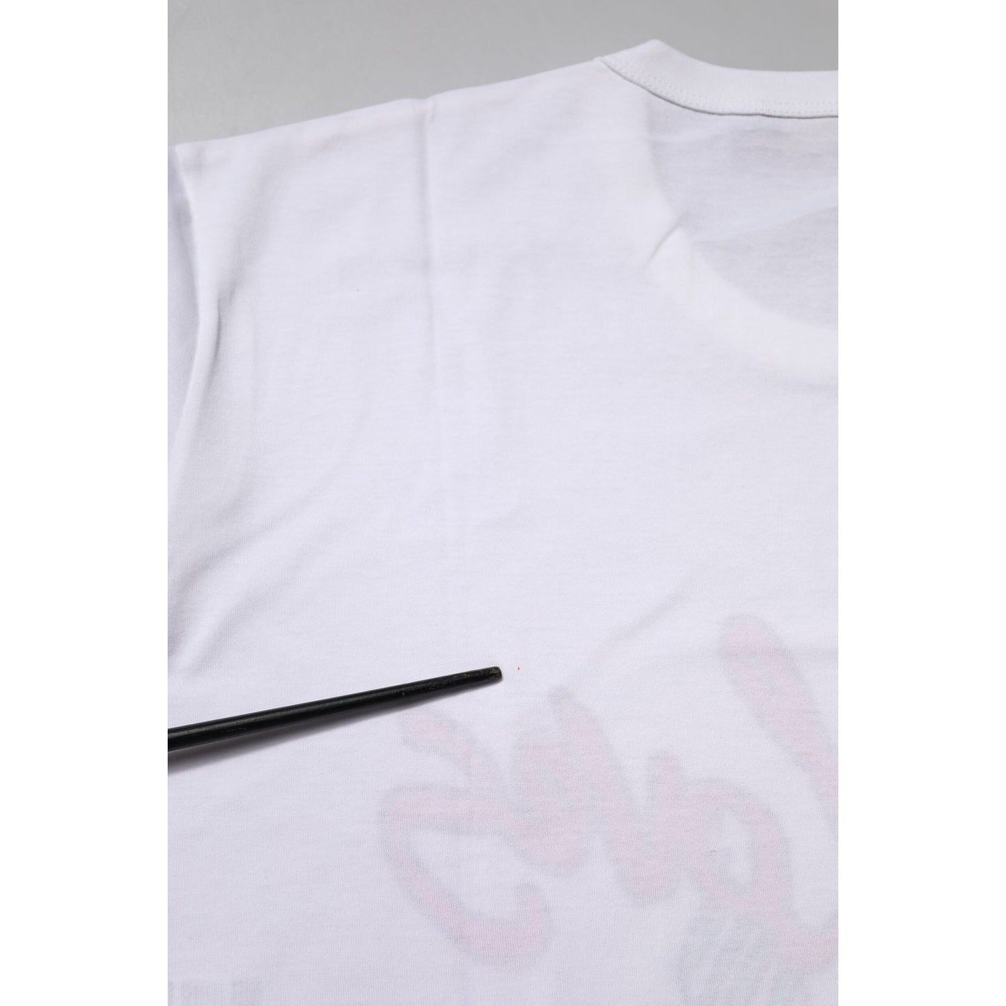 Dolce & Gabbana White DG Loves Moscow Crew Neck T-shirt TSH90695-48
