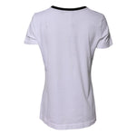 Dolce & Gabbana White Eleganza Cotton Crew Neck Tee T-shirt TSH90743-46