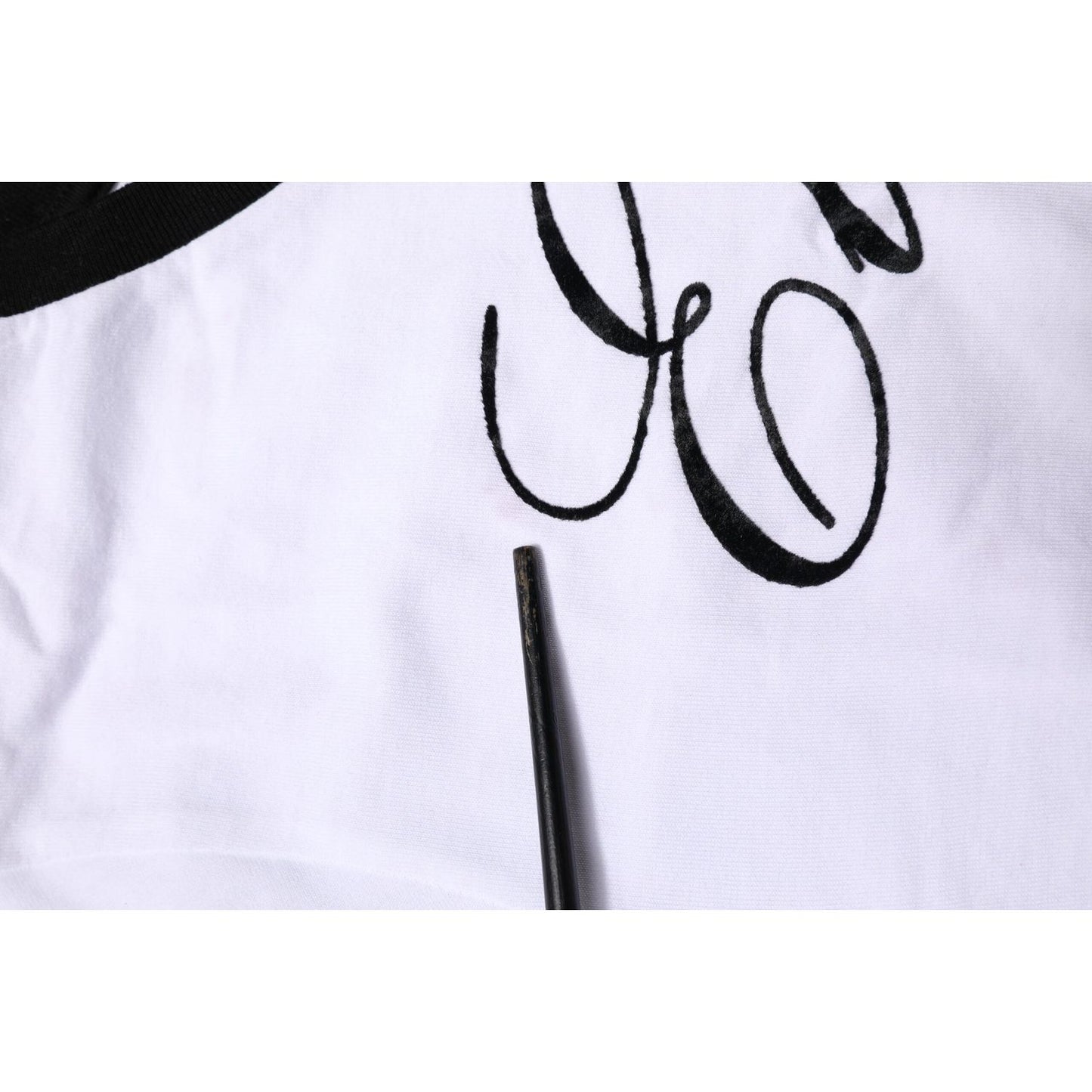 Dolce & Gabbana White Eleganza Cotton Crew Neck Tee T-shirt TSH90743-46