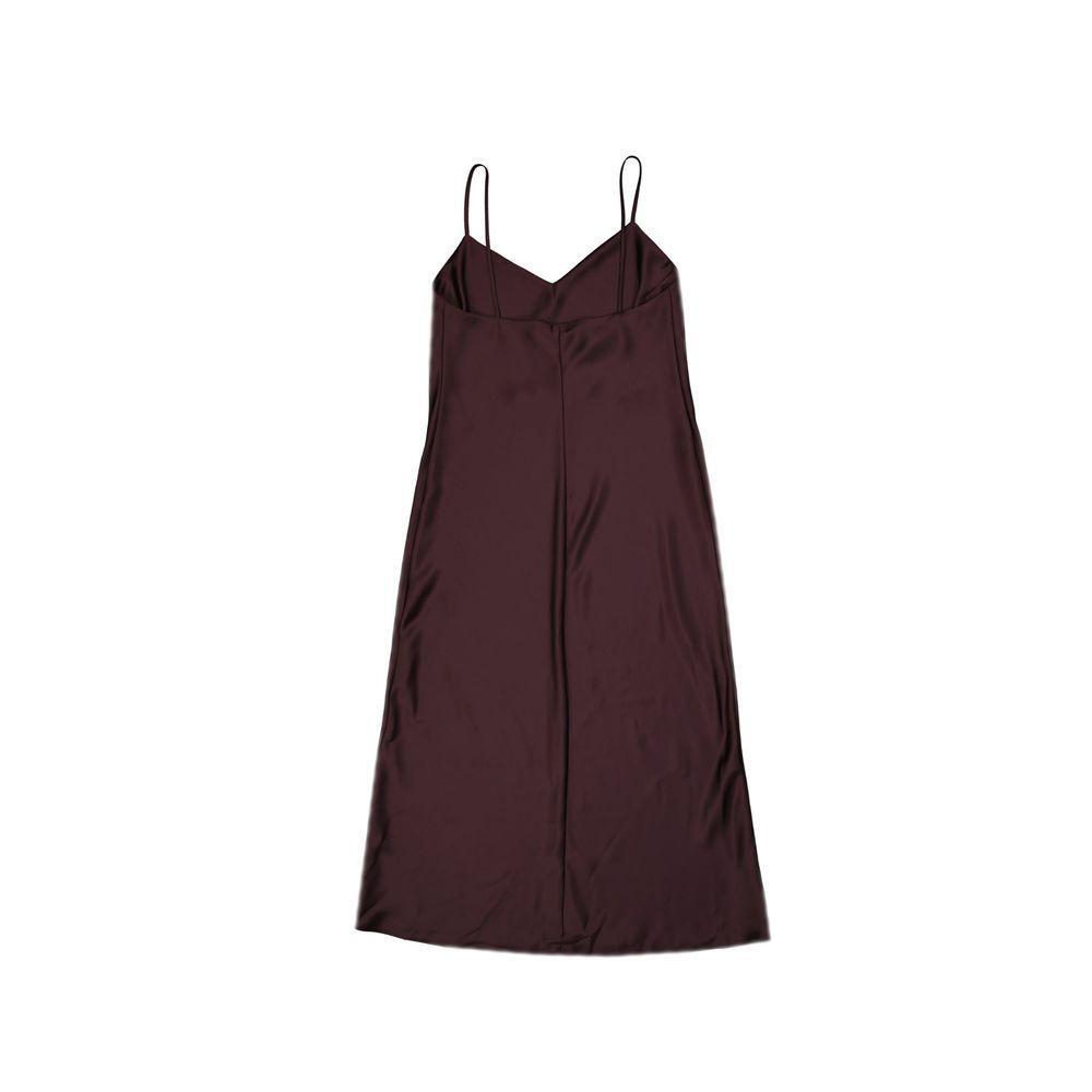 BLANCA VITA Acacia Satin Slip Midi Dress BL-8735245992148-42