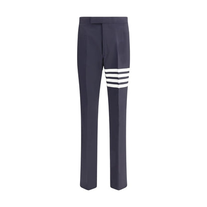 Thom Browne Blue Wool Dress Pants