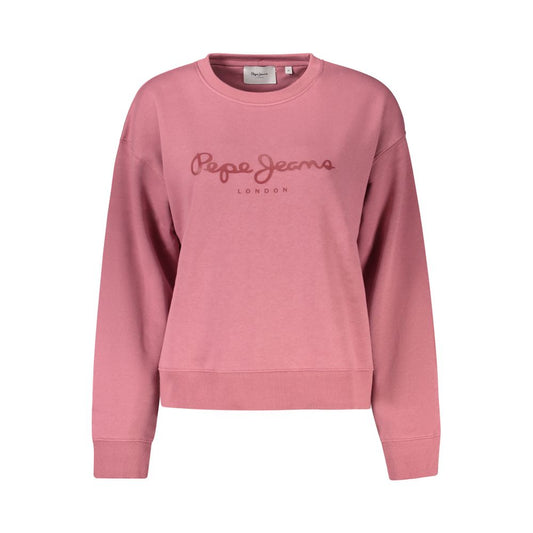 Pepe Jeans Purple Cotton Women Sweater PE-39428-XS