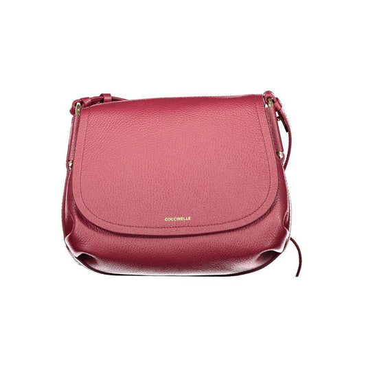 Coccinelle Purple Leather Women Handbag