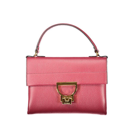 Coccinelle Purple Leather Women Handbag