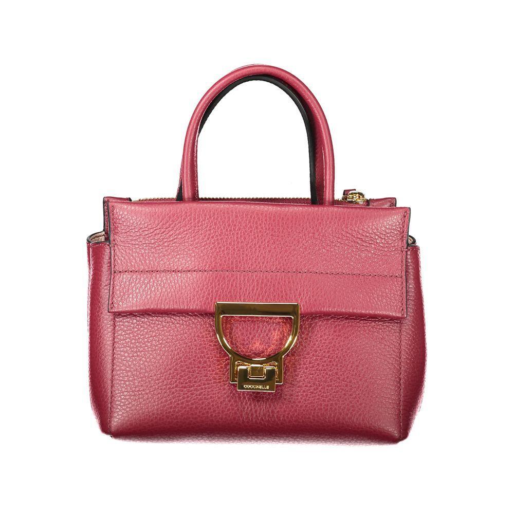 Coccinelle Purple Leather Women Handbag CO-39548