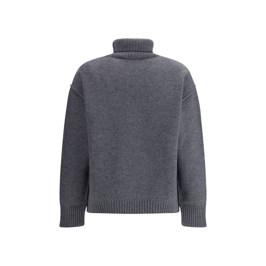 Ami Paris Ami De Coeur Turtleneck Sweater AM-UKS8390180504-M