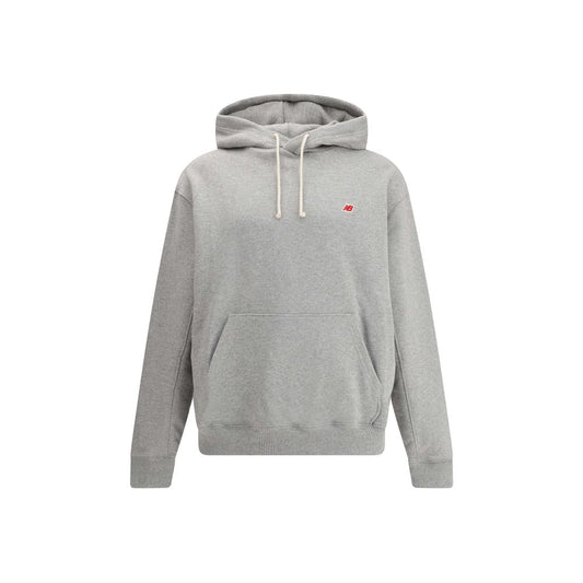 New Balance Hoodie with mini logo NE-MT43546AGATHLETICGR-S