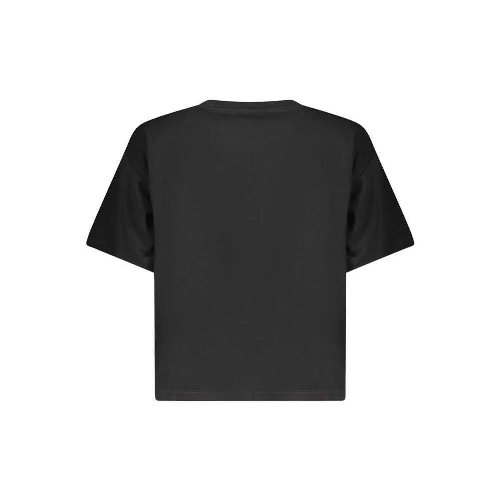Guess Jeans Black Cotton Women Top GU-39571-S