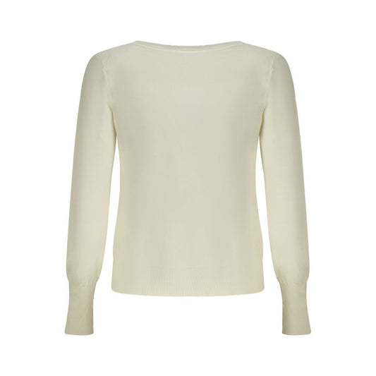 Guess Jeans White Viscose Sweater