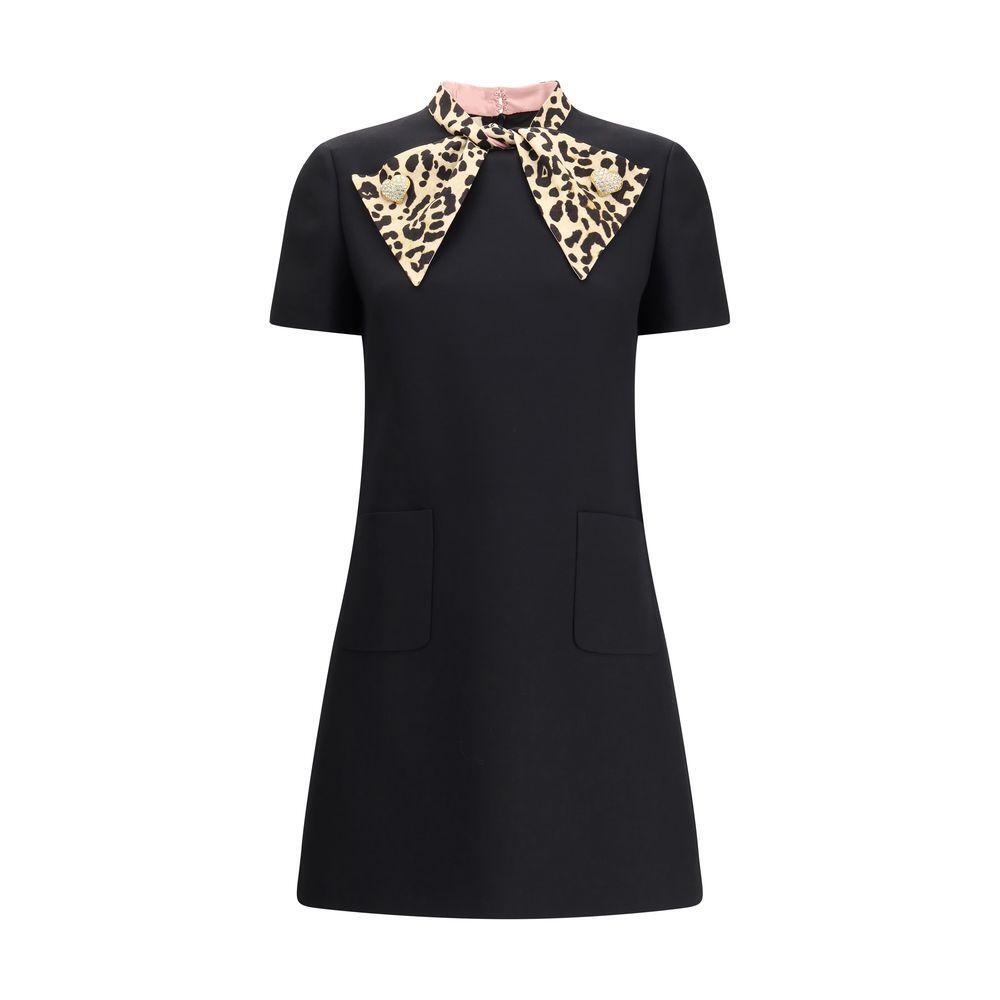 Valentino Crepe couture short Dress
