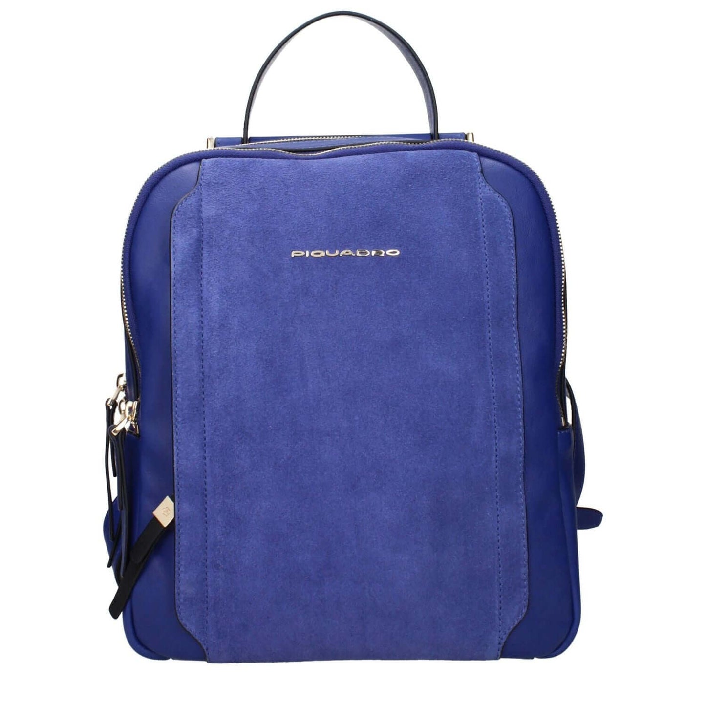 Piquadro Blue Leather Backpack 1728,75667636384,Backpacks - Bags,Bags,Blue,New with tags,Piquadro,Women