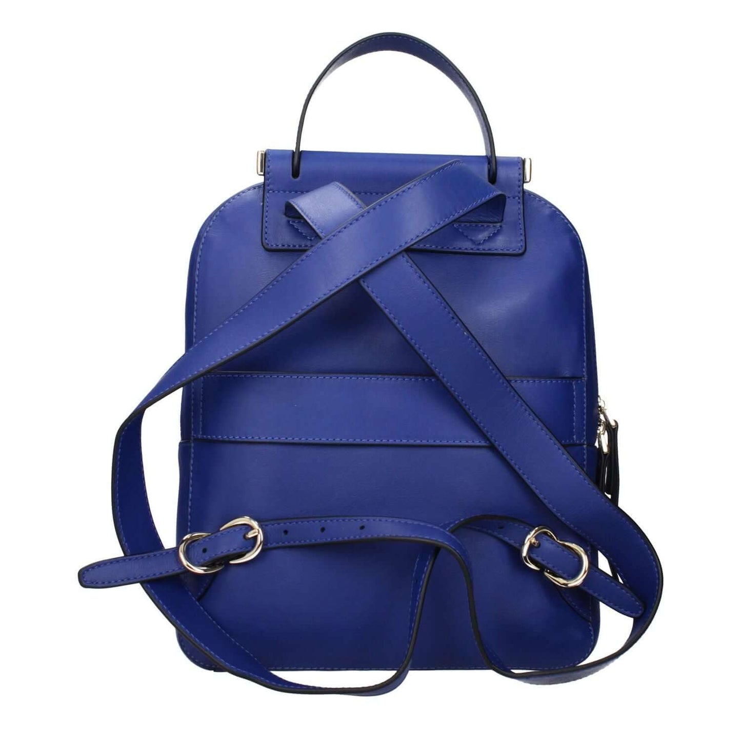 Piquadro Blue Leather Backpack 1728,75667636384,Backpacks - Bags,Bags,Blue,New with tags,Piquadro,Women