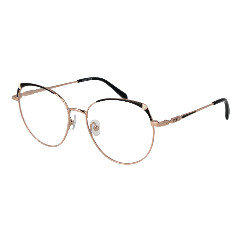 Emilio Pucci Rose Gold Metal Glasses (Frames)