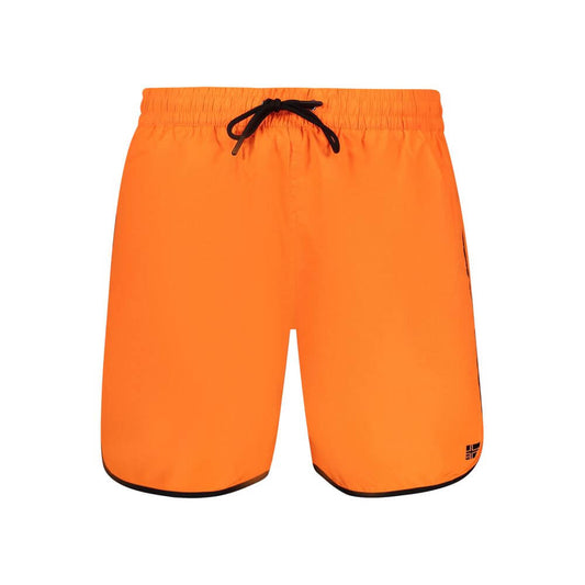 Norway 1963 Arancione Poliammide Men's Swim Boxer