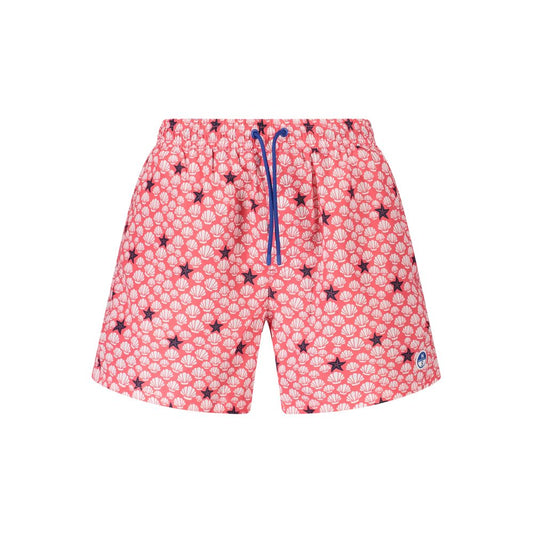 North Sails Red Polyester Men's Swim Boxer