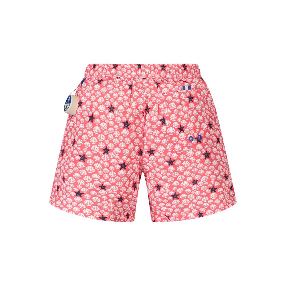 North Sails Red Polyester Men's Swim Boxer