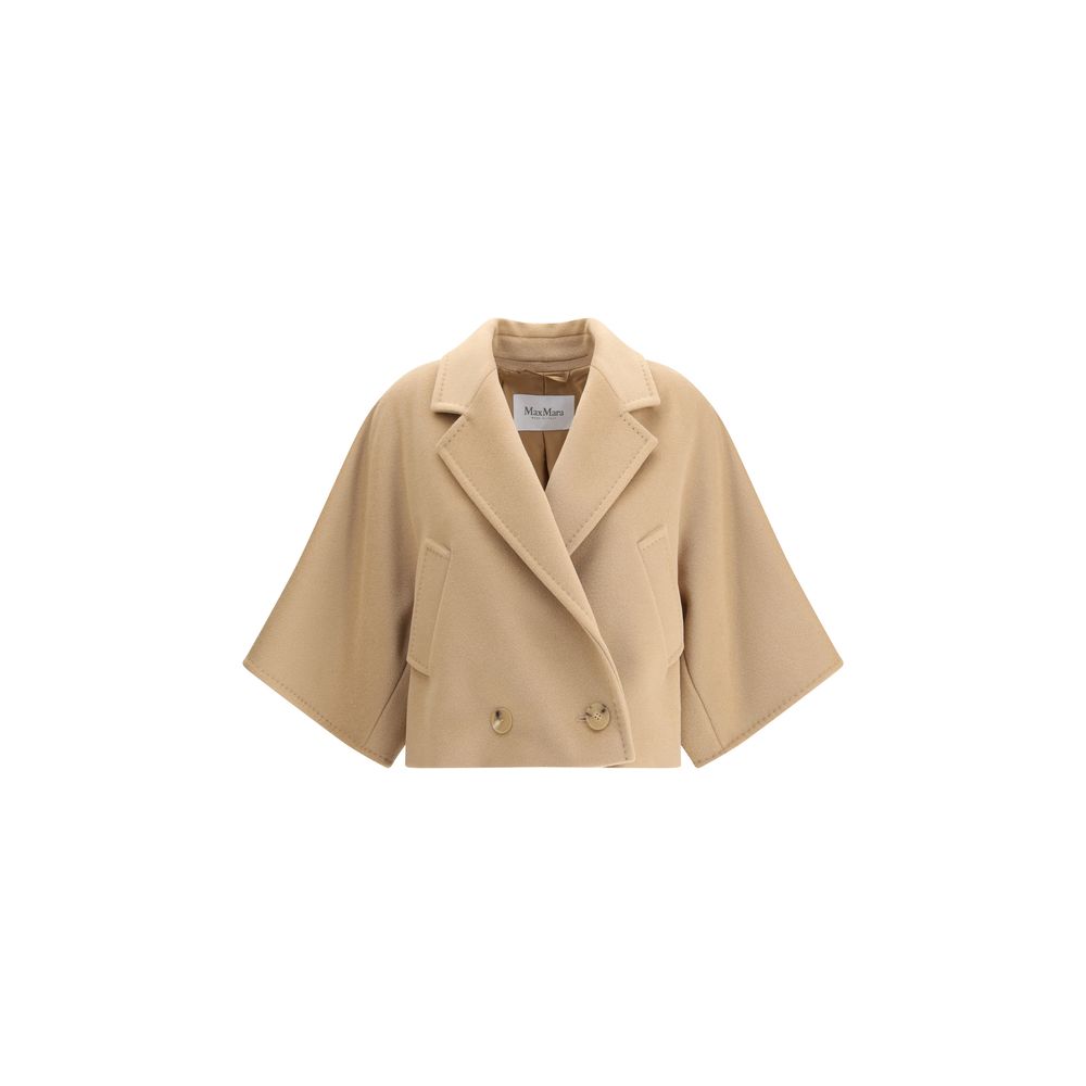 Max Mara Beige Wool Coat