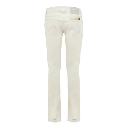 Jacob Cohen Blue Cotton Skinny Jeans
