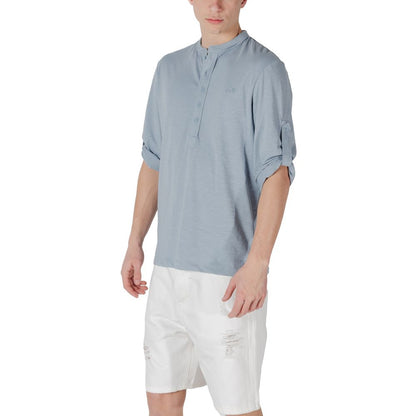 Antony Morato Blue Denim Shirt