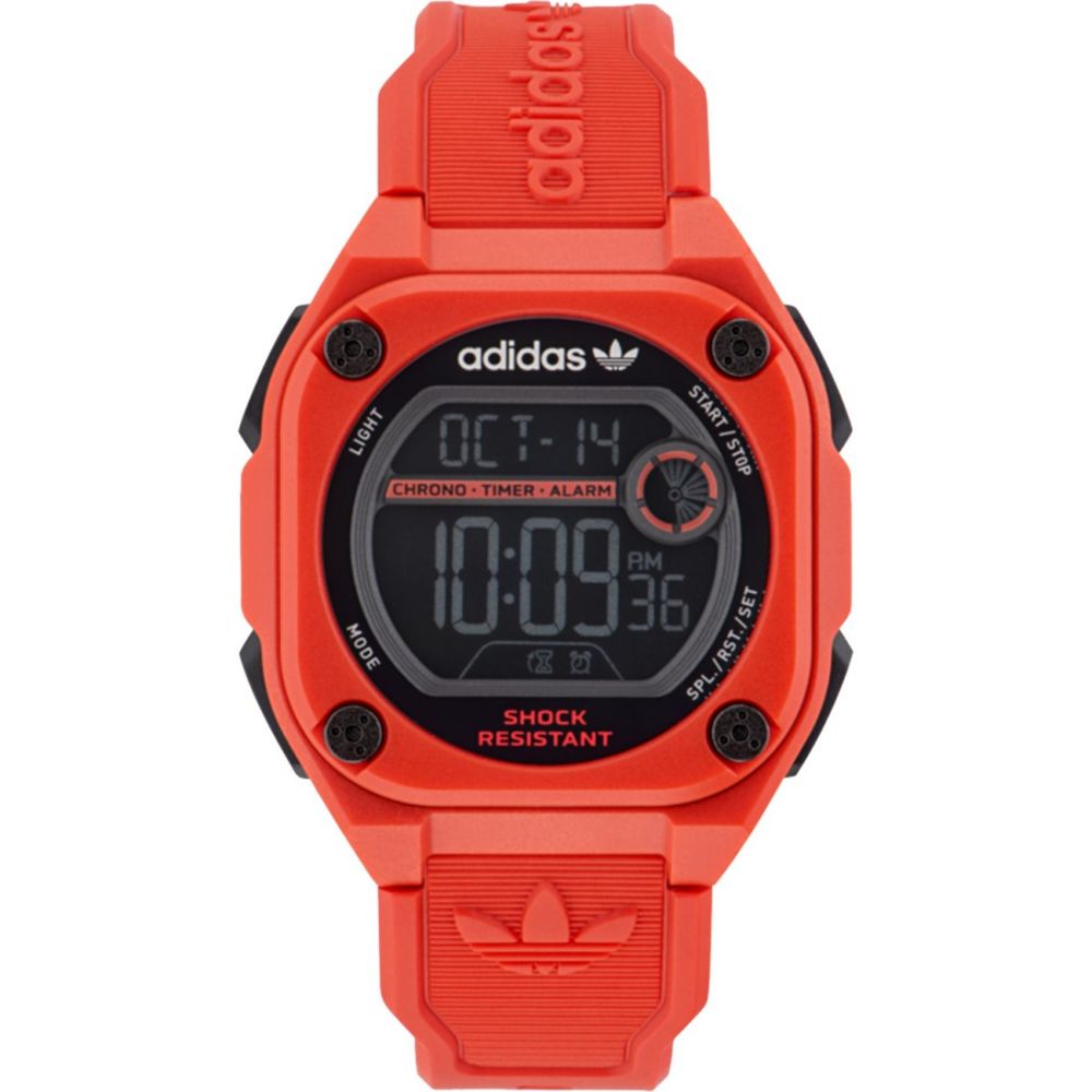 Adidas Multicolor Rubber Sport Watch