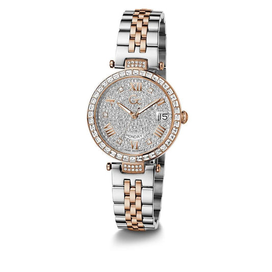 GC Gray Stainless Steel Dress Watch1728,67434610848,Accessories,Dress Watches - Watches - Accessories,GC,Gray,New with tags,Watches - Accessories,Women