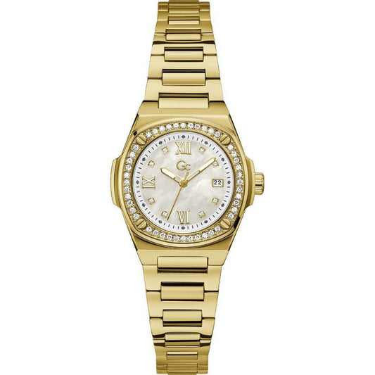 GC Gold Stainless Steel Dress Watch1728,67434610848,Accessories,Dress Watches - Watches - Accessories,GC,Gold,New with tags,Watches - Accessories,Women