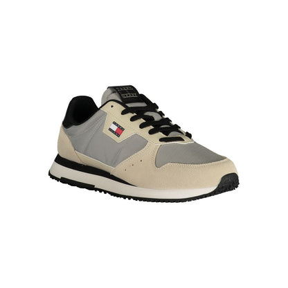 Tommy Hilfiger Grigio Leather Men Sneaker
