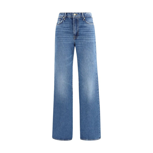 7FOR Blue Cotton Flared Jeans 1728,27,72470364320,7FOR,Blue,Clothing,Flared Jeans - Jeans Denim - Clothing,Jeans Denim - Clothing,New with tags,W25,Women