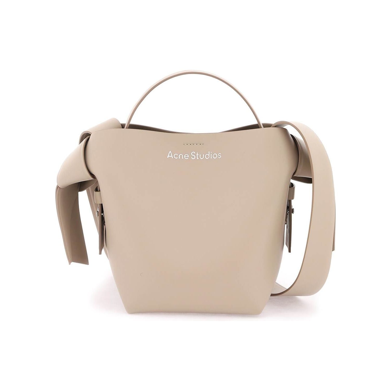 Front view with bag zipped and handles upright.