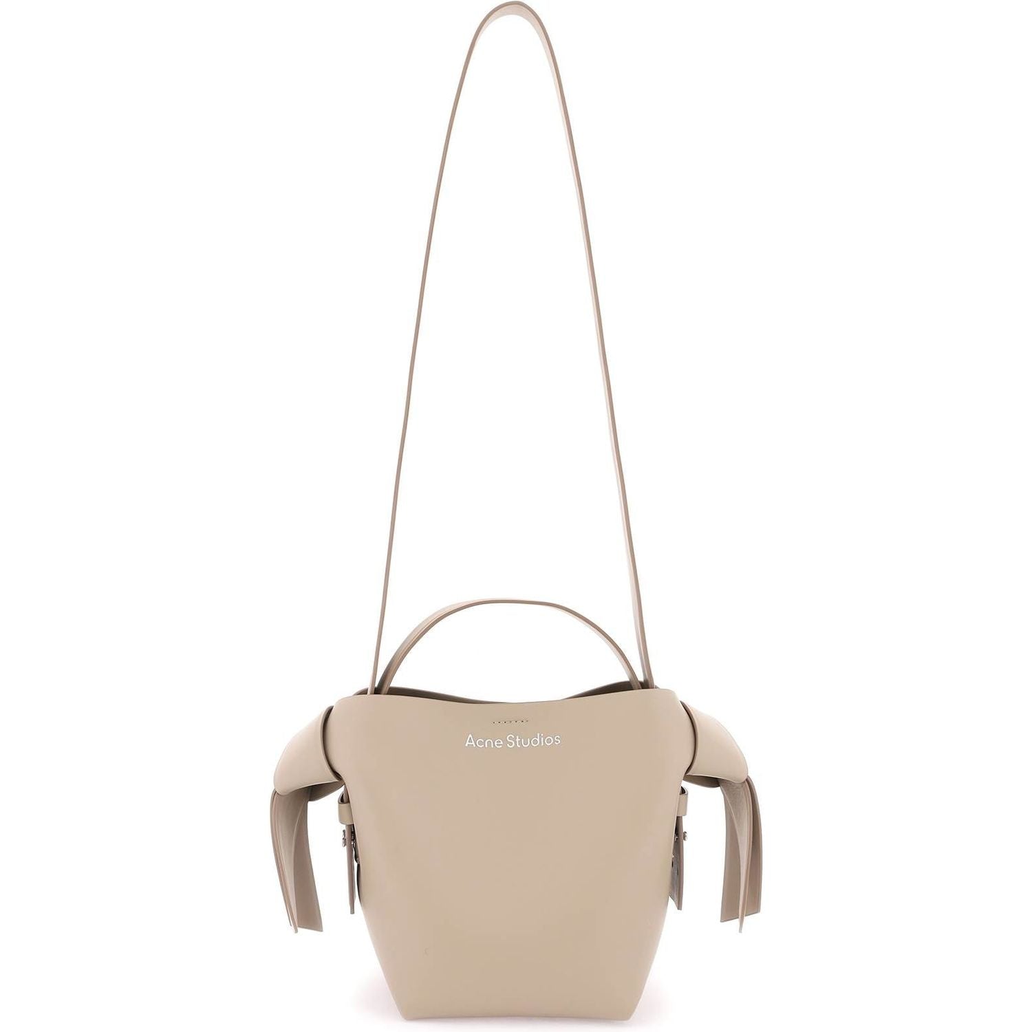 Front view with bag zipped and handles upright.