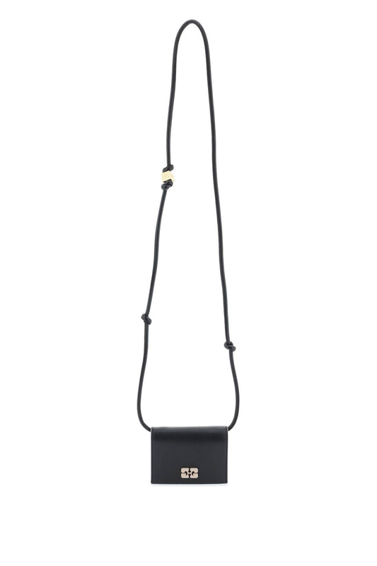 Ganni quet\n\nbouquet shoulder bag Small Leather Goods Ganni Dark Slate Gray