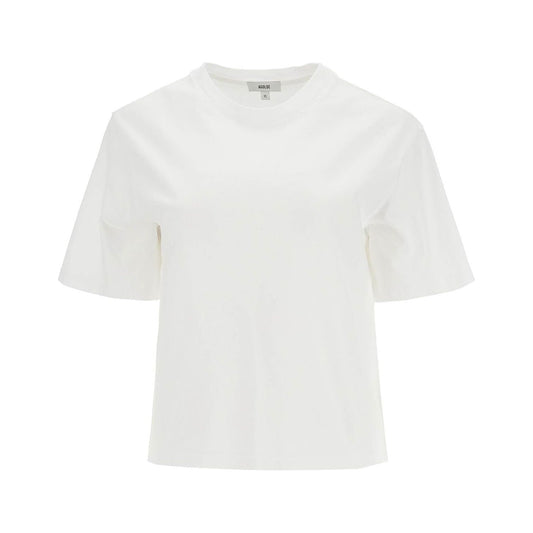 Agolde boxy sulma t Topwear Agolde Beige