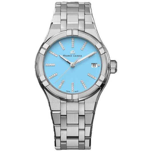 MAURICE LACROIX MOD. AI1106-SS002-450-1 WATCHES MAURICE LACROIX Light Steel Blue