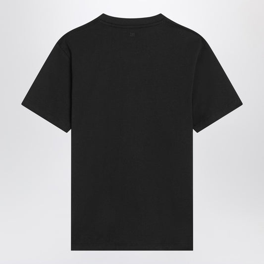 Ami Paris Ami De Coeur black T-shirt