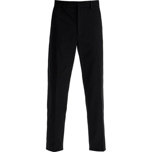 Acne Studios straight leg twill trousers in nine words Trousers Acne Studios Black