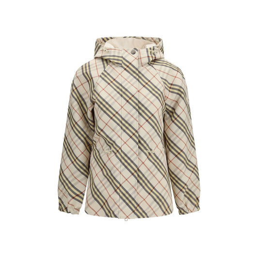 Burberry Beige Polyester Shell Jacket