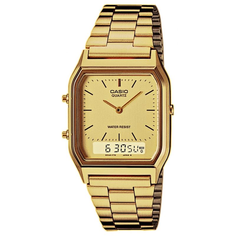 CASIO VINTAGE Mod. EDGY COLLECTION SUNRAY DIAL - GOLD