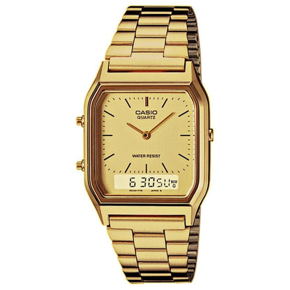 CASIO VINTAGE Mod. EDGY COLLECTION SUNRAY DIAL - GOLD