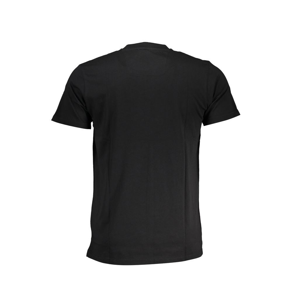 Cavalli Class Nero Cotton Men T-Shirt