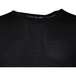 Dolce & Gabbana Black Cashmere Crew Neck Pullover Sweater TSH86927-58