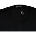 Dolce & Gabbana Black Cashmere Crew Neck Pullover Sweater TSH86927-58