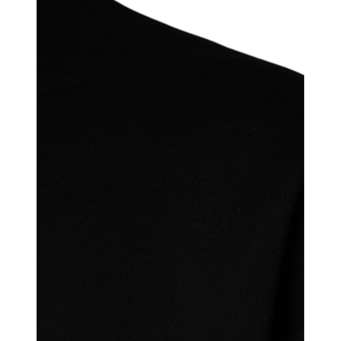 Dolce & Gabbana Black DG Logo Cotton Men Sweatshirt Sweater TSH87092-50