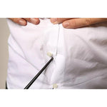 Dolce & Gabbana White Bib Cotton Poplin Formal Dress Shirt TSH6289-39