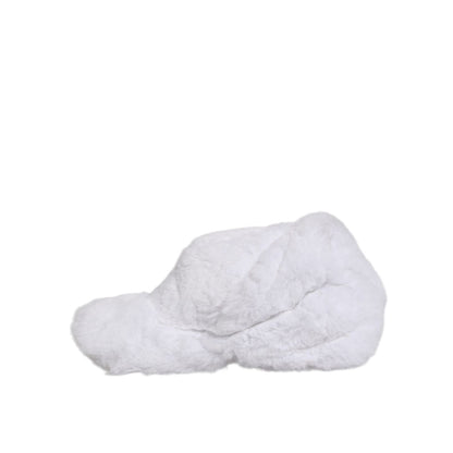 Dolce & Gabbana White Modacrylic Rapper Men Baseball Capello Hat